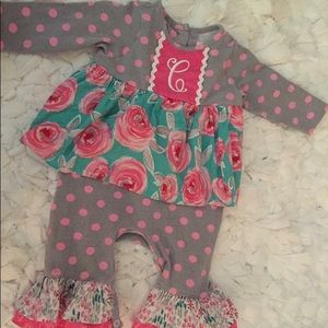 RicRac and Ruffles Romper